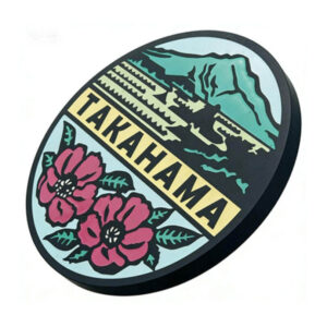Decorative art manhole cover with custom artwork