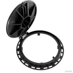 D400 ductile iron manhole cover for heavy duty road drainage