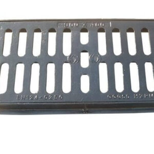 Heavy duty ductile iron gully grating with frame for road drainage