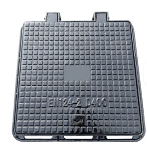 Anti odor and noise reduction double sealed manhole cover