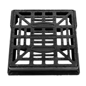Heavy duty ductile iron gully grating frame structure