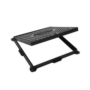 Side view of road gully grating and frame