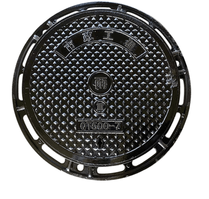 Round Ductile Iron Manhole Cover with Frame | Hongke