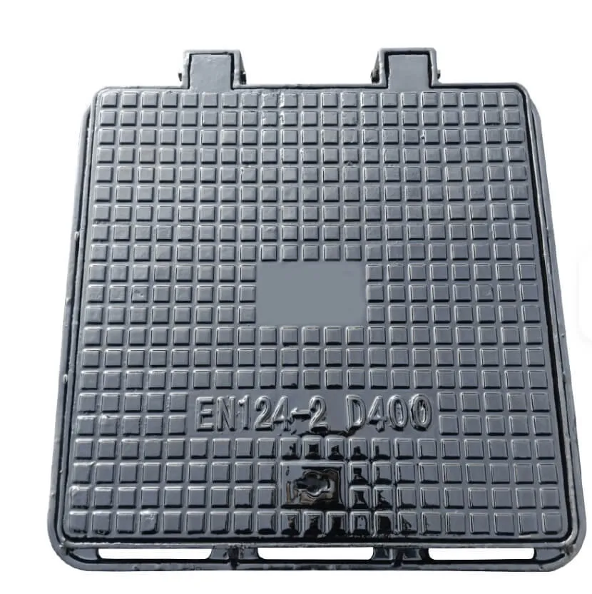 Surface pattern of double sealed ductile iron manhole cover