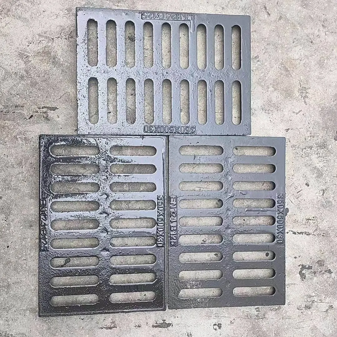 Heavy duty drainage grating product view for stormwater channels