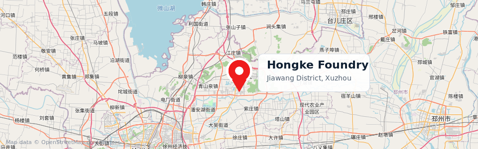 Hongke factory location map